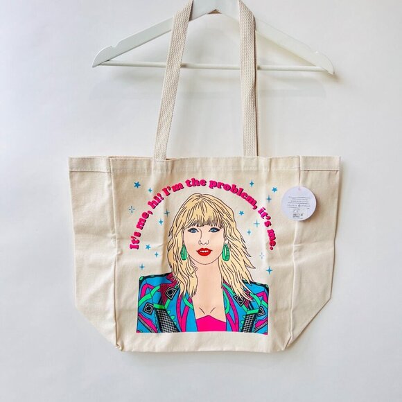 Taylor Swift Canvas tote , large - Picture 2 of 5